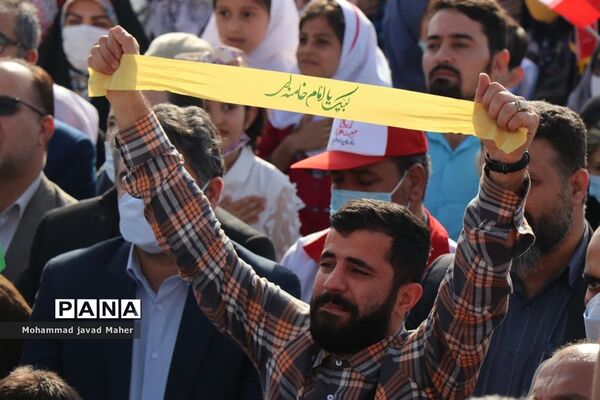 اجتماع بزرگ یاوران انقلاب اسلامی در شهرستان قدس