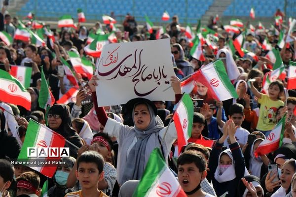 اجتماع بزرگ یاوران انقلاب اسلامی در شهرستان قدس