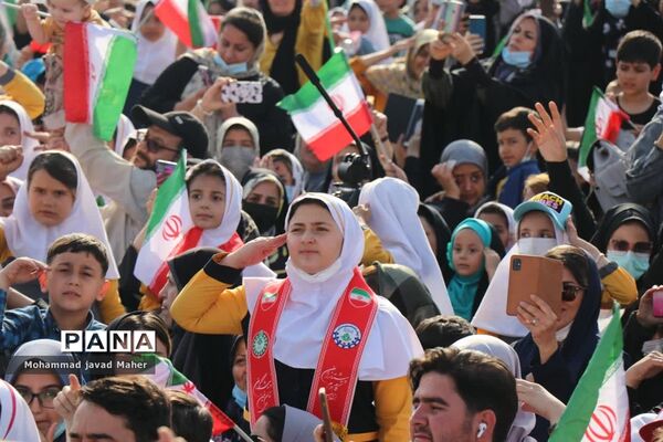 اجتماع بزرگ یاوران انقلاب اسلامی در شهرستان قدس