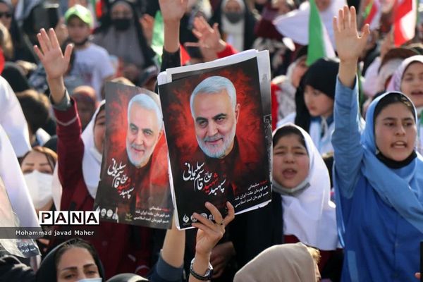 اجتماع بزرگ یاوران انقلاب اسلامی در شهرستان قدس