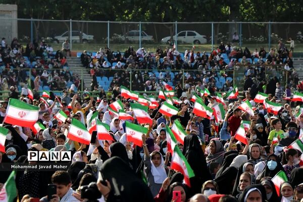 اجتماع بزرگ یاوران انقلاب اسلامی در شهرستان قدس