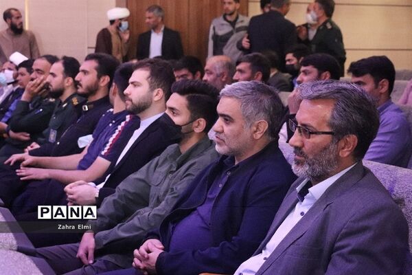 مراسم تکریم و معارفه رئیس سازمان بسیج دانش‌آموزی سپاه عاشورا استان آذربایجان شرقی
