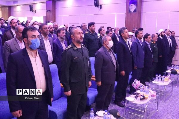 مراسم تکریم و معارفه رئیس سازمان بسیج دانش‌آموزی سپاه عاشورا استان آذربایجان شرقی