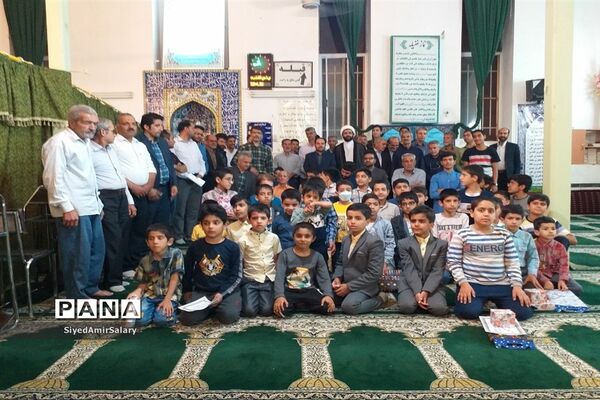 تجلیل از برترین‌های انجمن قرآنی مسجد  اباذر کاشمر