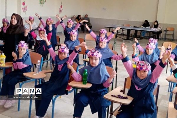 برگزاری مراسم جشن الفبا در دبستان امام رضا(ع) رودهن