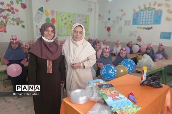 برگزاری مراسم جشن الفبا در دبستان امام رضا(ع) رودهن