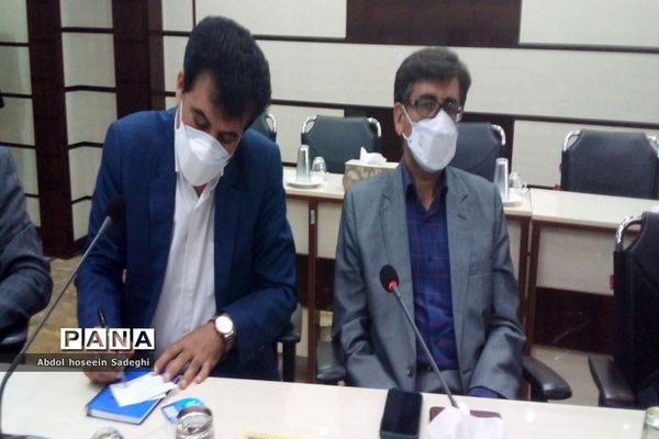 تودیع و معارفه سرپرست معاونت تربیت‌بدنی و سلامت آموزش و پرورش استان بوشهر