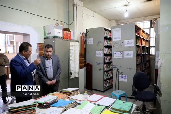بازدید مدیرکل آموزش و پرورش از آموزش و پرورش ناحیه3 کرمانشاه