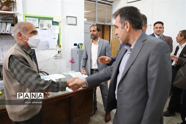 بازدید مدیرکل آموزش و پرورش از آموزش و پرورش ناحیه3 کرمانشاه