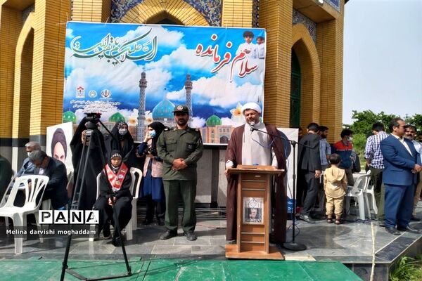 همنوایی سرود سلام فرمانده در تربت جام