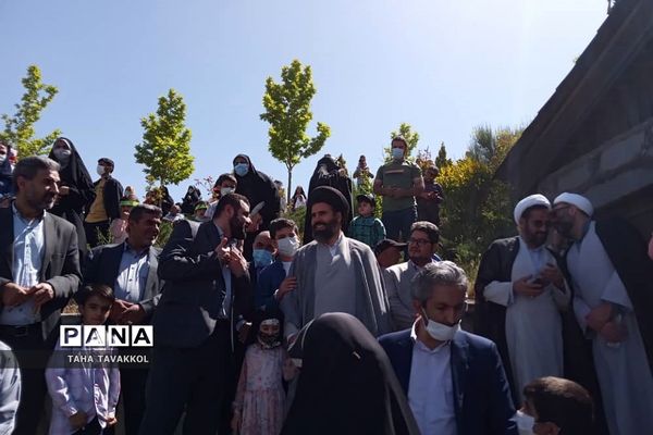 همایش نسل ظهور دربوستان نورالشهدا شهرستان پردیس