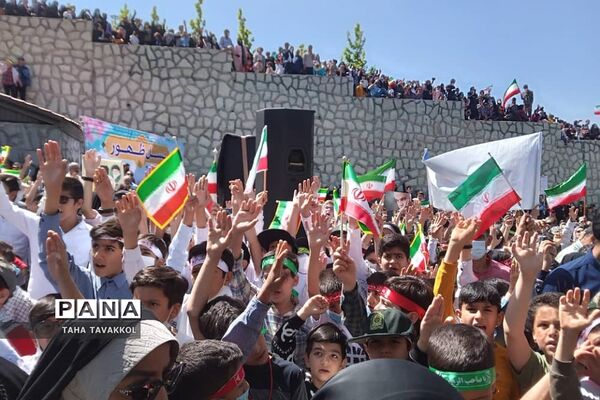 همایش نسل ظهور دربوستان نورالشهدا شهرستان پردیس