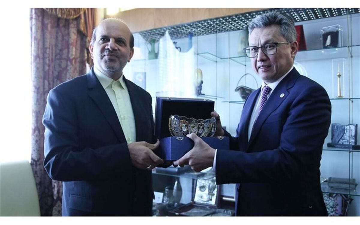 جزئیات دیدار مدیرعامل شرکت ملی نفت ایران و معاون نخست‌وزیر قزاقستان