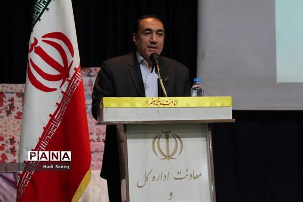 اختتامیه طرح‌ها و برنامه‌های حوزه معاونت آموزش ابتدایی آموزش و پرورش مراغه