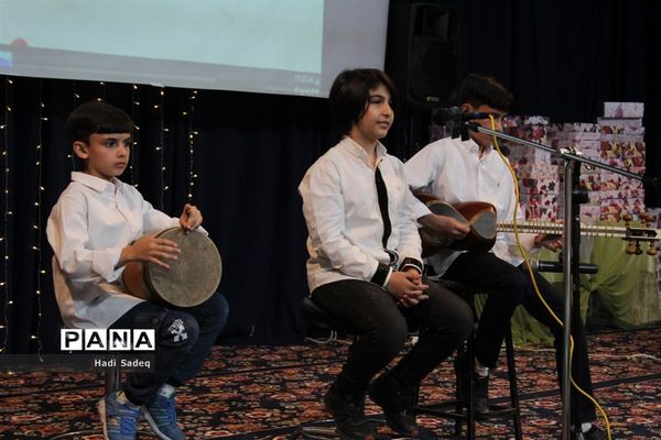 اختتامیه طرح‌ها و برنامه‌های حوزه معاونت آموزش ابتدایی آموزش و پرورش مراغه