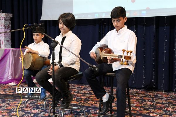 اختتامیه طرح‌ها و برنامه‌های حوزه معاونت آموزش ابتدایی آموزش و پرورش مراغه