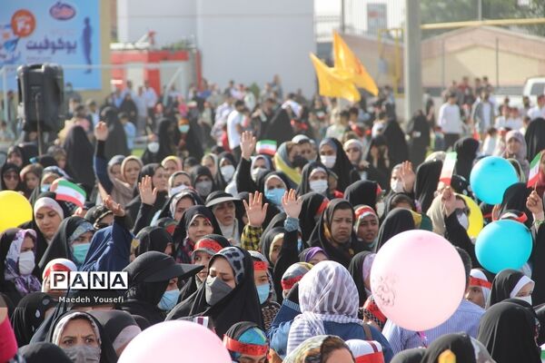 اجتماع باشکوه دهه نودی‌ها درشهرستان اسلامشهر