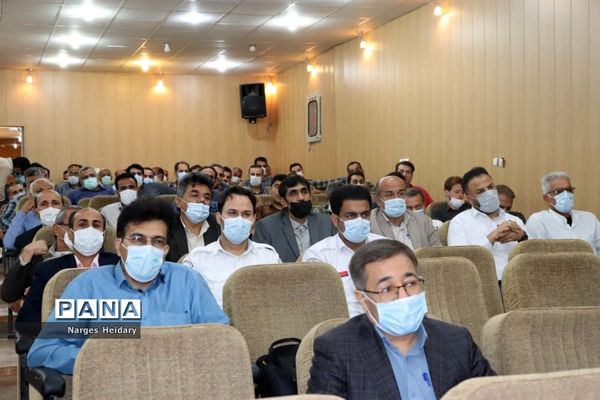 مراسم تکریم و معارفه سرپرست شبکه بهداشت و درمان شهرستان امیدیه