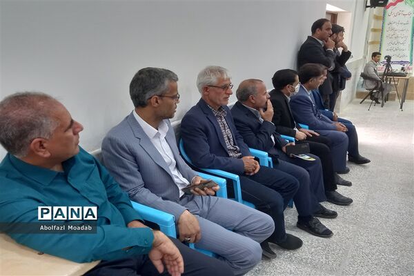 آیین تکریم و معارفه مدیر آموزش و پرورش خلیل‌آباد