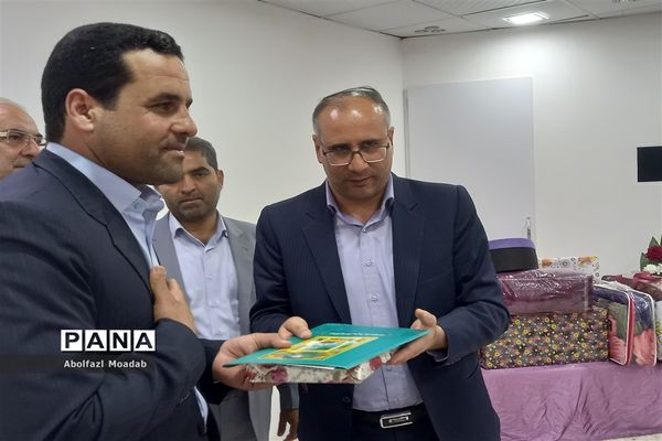 آیین تکریم و معارفه مدیر آموزش و پرورش خلیل‌آباد