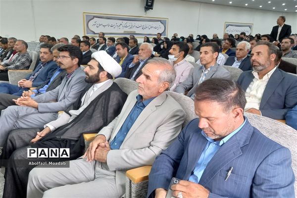 آیین تکریم و معارفه مدیر آموزش و پرورش خلیل‌آباد