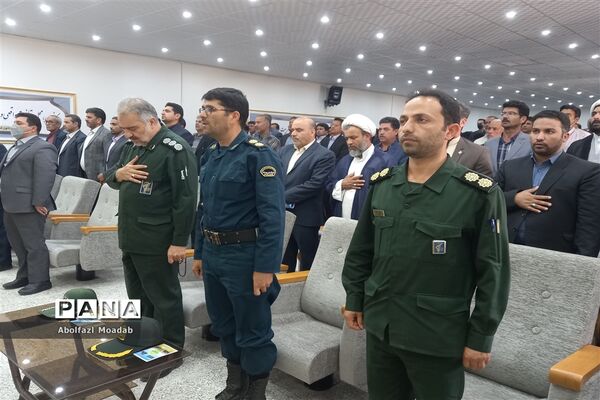 آیین تکریم و معارفه مدیر آموزش و پرورش خلیل‌آباد