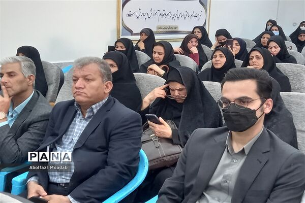 آیین تکریم و معارفه مدیر آموزش و پرورش خلیل‌آباد
