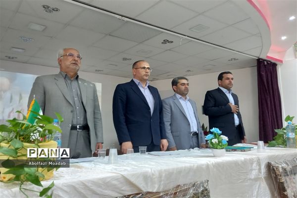 آیین تکریم و معارفه مدیر آموزش و پرورش خلیل‌آباد