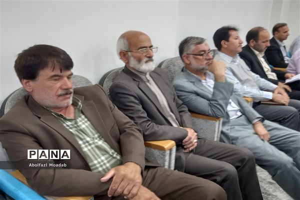 آیین تکریم و معارفه مدیر آموزش و پرورش خلیل‌آباد