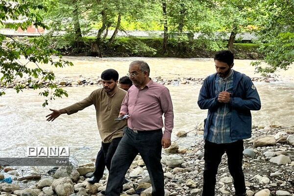 بازدید مدیرکل آموزش و پرورش استان فارس از پارک جنگلی فین