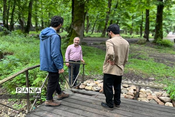 بازدید مدیرکل آموزش و پرورش استان فارس از پارک جنگلی فین