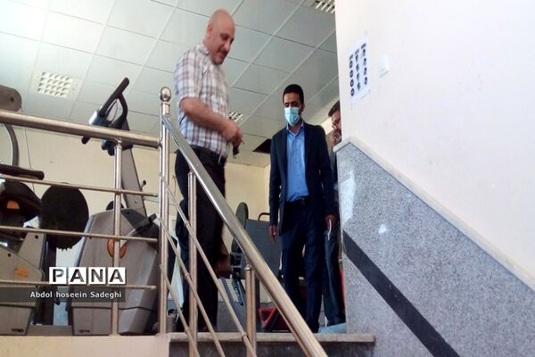 بازدید سرپرست معاونت تربیت‌بدنی و سلامت آموزش و پرورش استان بوشهر از هنرستان تربیت‌بدنی شهدای ورزش کار