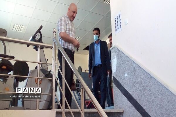 بازدید سرپرست معاونت تربیت‌بدنی و سلامت آموزش و پرورش استان بوشهر از هنرستان تربیت‌بدنی شهدای ورزش کار