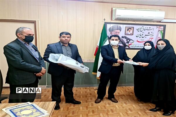 تقدیر از رابط خبرگزاری پانا و مدیر دارالقرآن امام علی (ع)