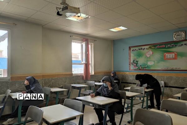 امتحانات حضوری خرداد‌ماه در مدرسه یاس نبی( س)