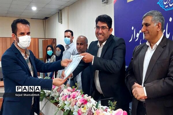 آیین تقدیر از خبرنگاران پانا و سفیران سلامت در ناحیه ۲ اهواز