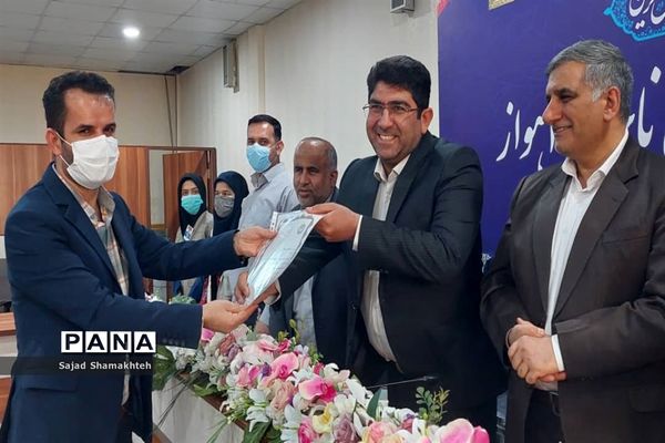 آیین تقدیر از خبرنگاران پانا و سفیران سلامت در ناحیه ۲ اهواز
