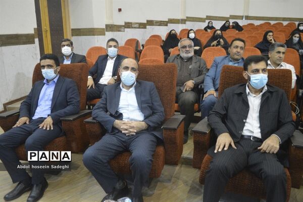 آیین تکریم و معارفه مدیر آموزش و پرورش شهرستان بوشهر
