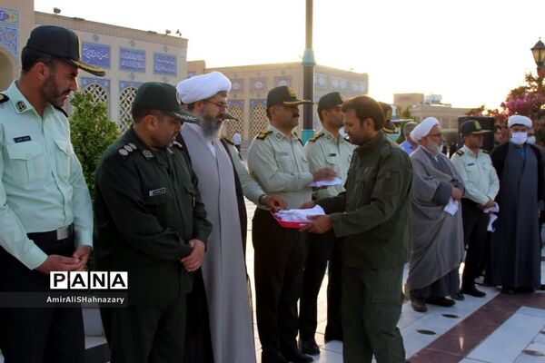 مراسم سالروز فتح خرمشهر و یادواره ۲۳ شهید کاشمر در عملیات بیت‌المقدس