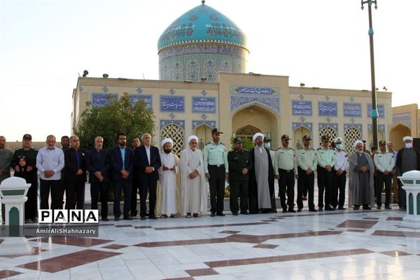 مراسم سالروز فتح خرمشهر و یادواره ۲۳ شهید کاشمر در عملیات بیت‌المقدس