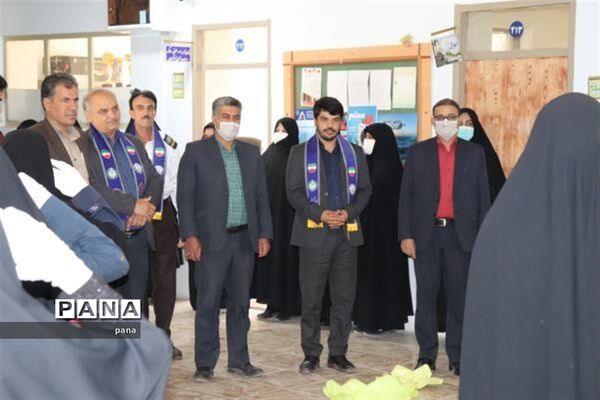 حضور رئیس سازمان دانش‌آموزی فارس در جمع مربیان و دانش‌آموزان پیشتاز شهرستان بوانات