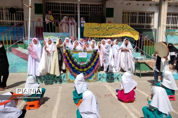 برگزاری جشن تکلیف دانش‌آموزان  مدرسه شهیدبنت‌الهدی شهرستان فیروزکوه