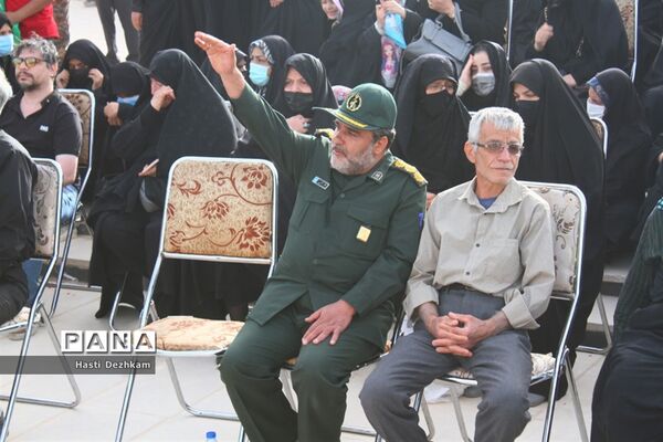 مراسم گرامیداشت شهید تازه تفحص شده دفاع مقدس شهید محمد علیپور اصطهباناتی در شیراز