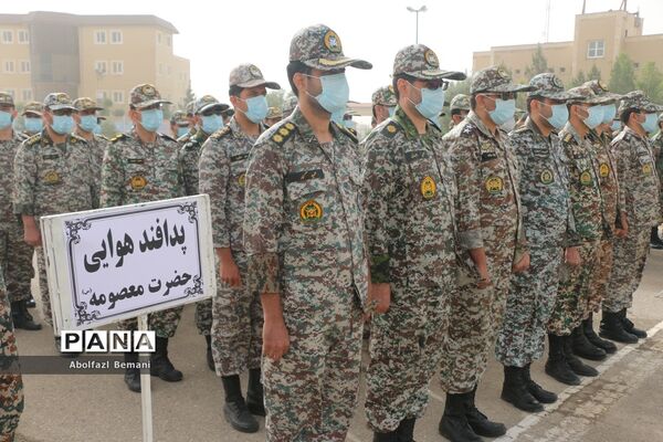 صبحگاه مشترک نیروهای مسلح قم در  سوم خرداد-2