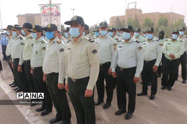صبحگاه مشترک نیروهای مسلح قم در  سوم خرداد-2