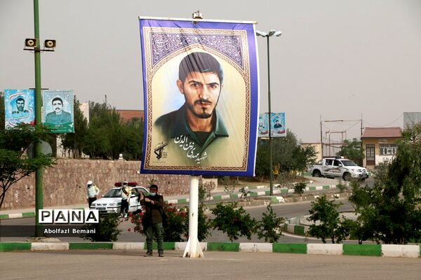 صبحگاه مشترک نیروهای مسلح قم در  سوم خرداد-2