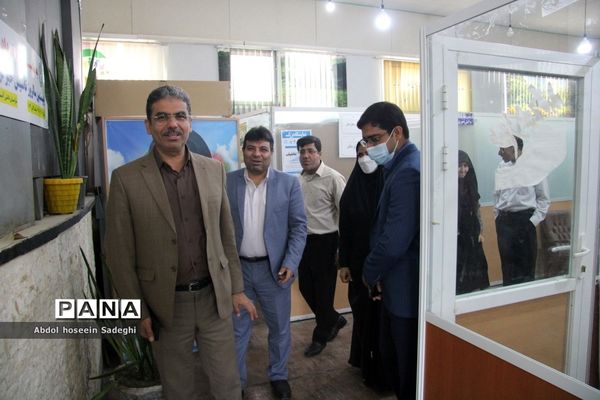 نشست معاون پرورشی و فرهنگی آموزش و پرورش استان بوشهر با کارکنان سازمان دانش‌آموزی