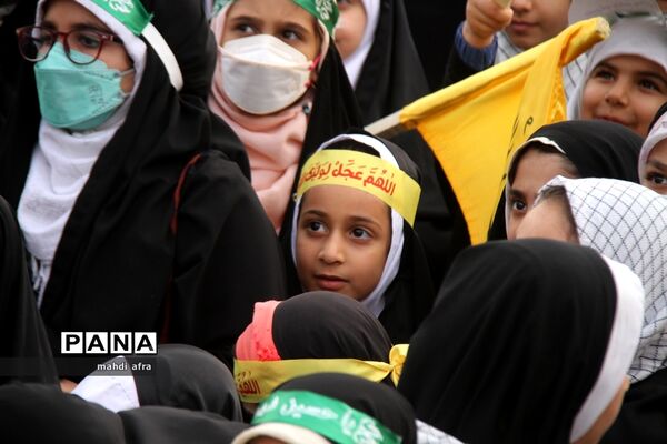 اجتماع چند هزار نفری سرود سلام فرمانده شهرستان بهبهان