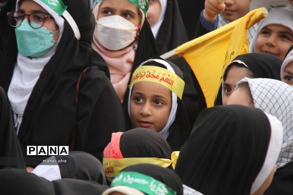 اجتماع چند هزار نفری سرود سلام فرمانده شهرستان بهبهان