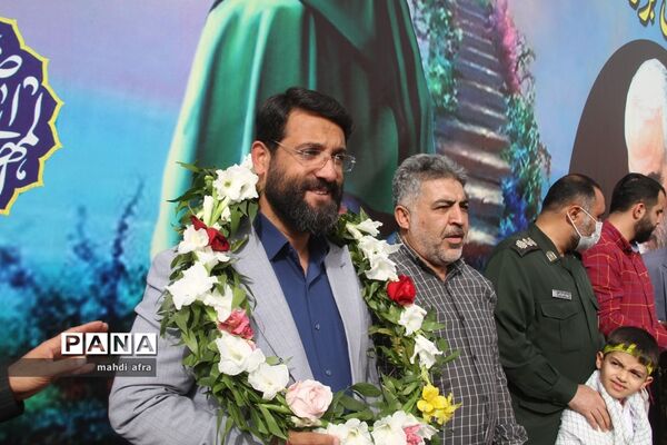 اجتماع چند هزار نفری سرود سلام فرمانده شهرستان بهبهان